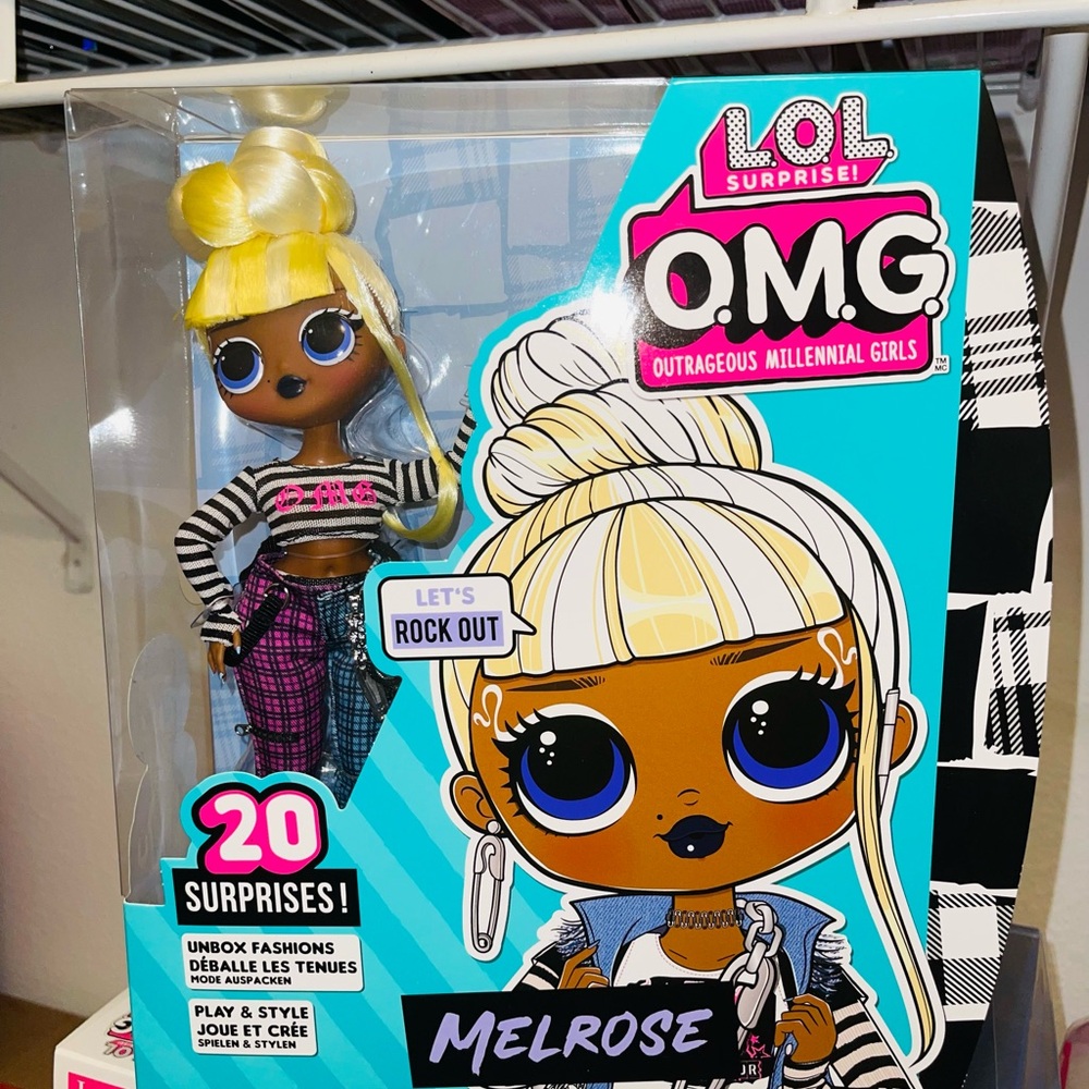 L.O.L. Surprise! O.M.G. Melrose Doll - Black and Pink